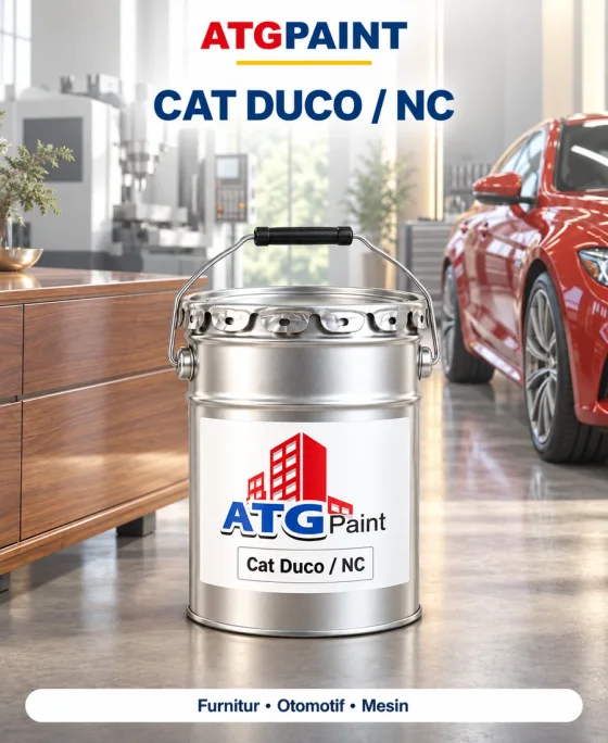 Visualisasi kemasan Cat Duco / NC