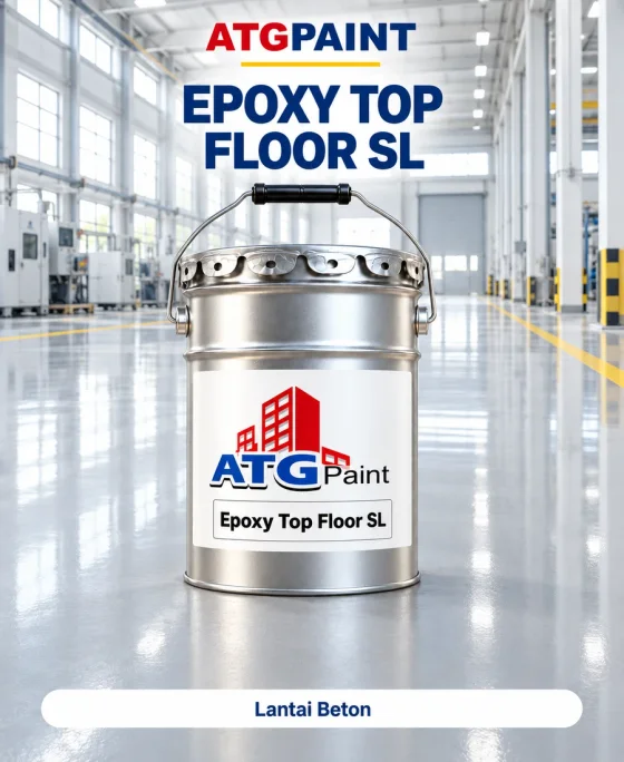 Visualisasi kemasan Epoxy Top Floor SL